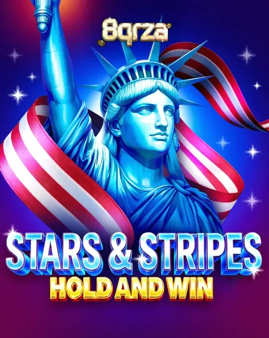 Tampilan layar permainan slot Stars & Stripes Hold and Win pada perangkat seluler